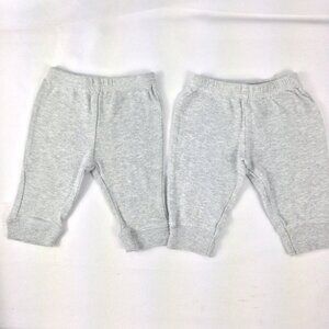 Carter's Just For You 2 Pair Gray Sweatpants Boys Infant Size 3 Months